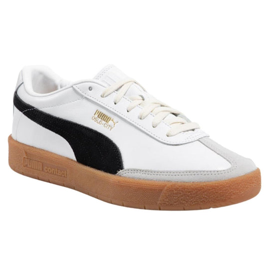 Puma Oslo City Og White Trainers - Nova Clothing