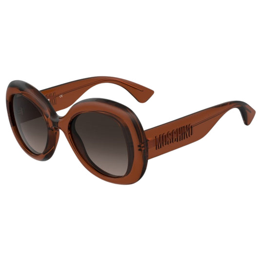 Moschino BrownF Lens Brown Rounded Sunglasses MOS162 009Q HA