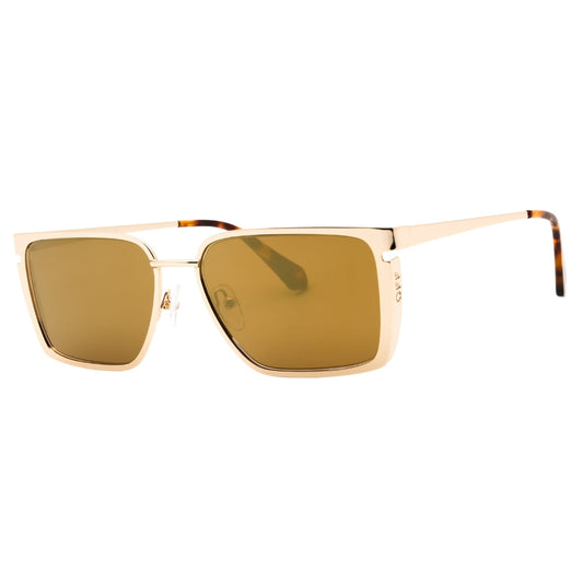 Off White Yoder 7676 Gold Gold Mirror Sunglasses
