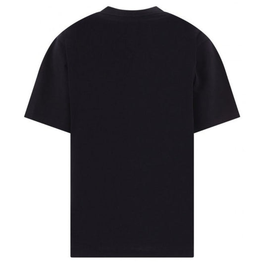 Moncler Bold Circle Logo Black T Shirt