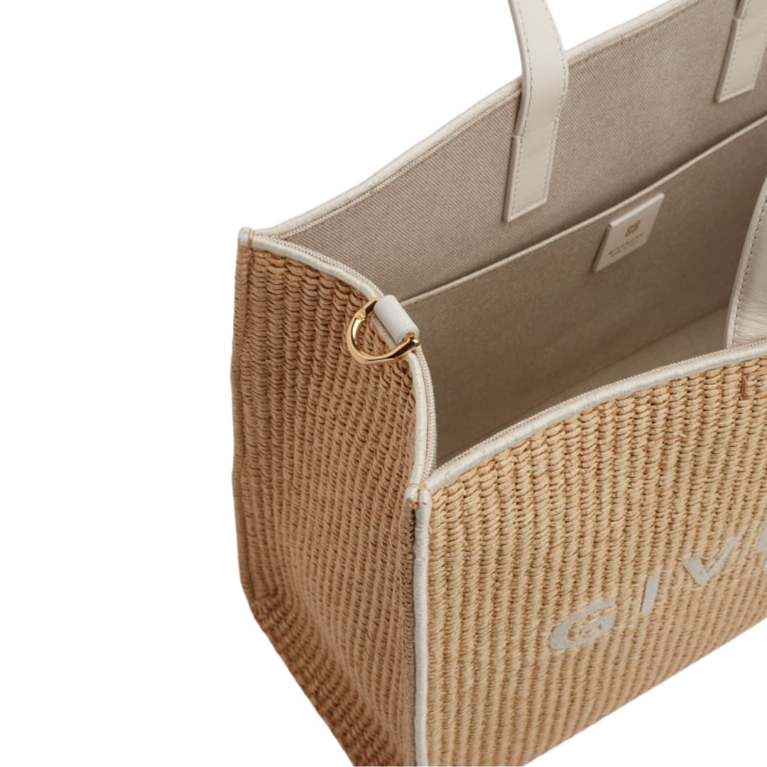 Givenchy G Tote Natural Beige Medium Tote Bag