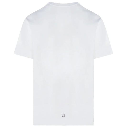 Givenchy Circle Logo Oversized White T-Shirt S