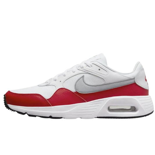 NIKE CW4555 107 Nike Air Max SC WHITE/RED/GREY TRAINER MENS UK 6.5