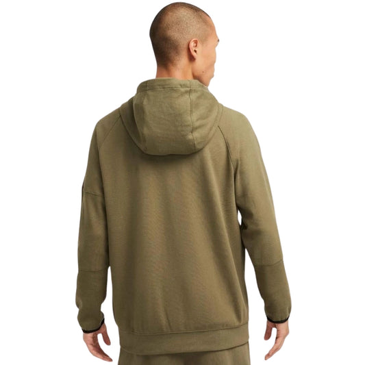 Nike Dd5284 222 Khaki Green Hooded Zip Top Mens XS
