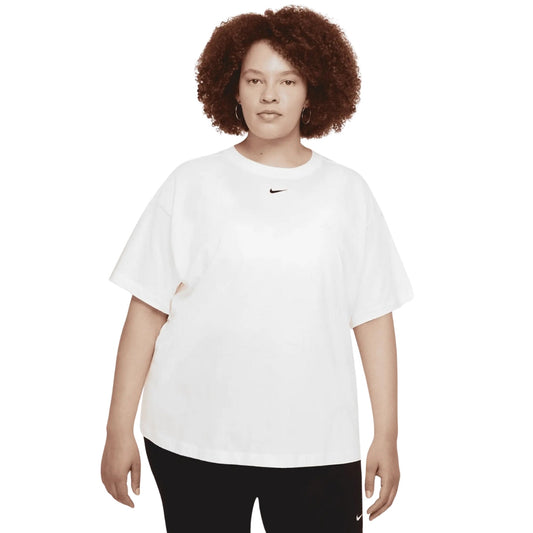 NIKE DM5123 100 WHITE T-SHIRT WOMENS Plus Size 1X