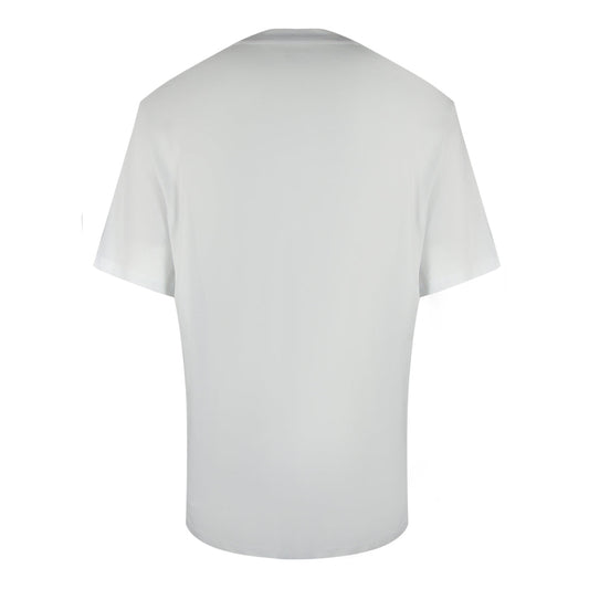 Amiri Small Monotone Logo White T Shirt