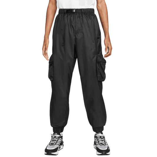 NIKE FB7911 010 BLACK LIGHTWEIGHT COMBAT TROUSERS MENS M
