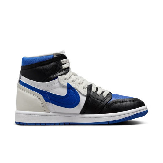 NIKE FB9891 041 Nike Air Jordan 1 MM Hight BLUE/BLACK/WHITE/OFF WHITE TRAINER WOMEN UK 3.5