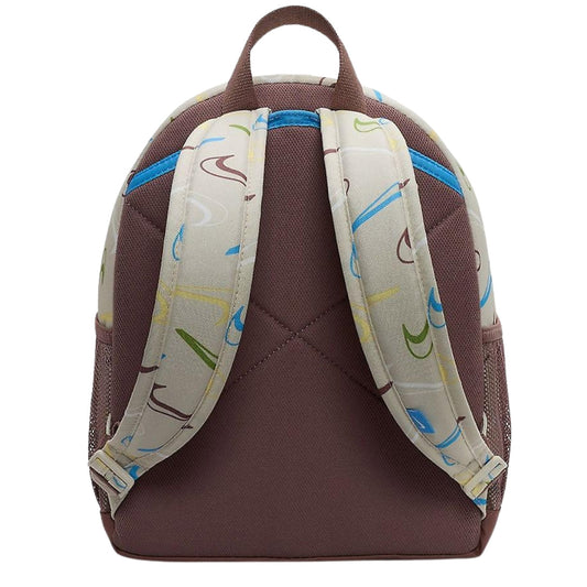 NIKE FN0954 104 CREAM/BROWN/MULTI BACKPACK YOUTH One Size