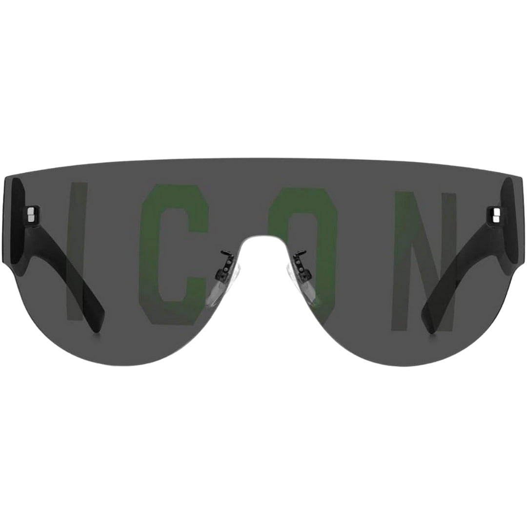 Dsquared2 Icon Grey Lens Black Sunglasses ICON0002 80S IR