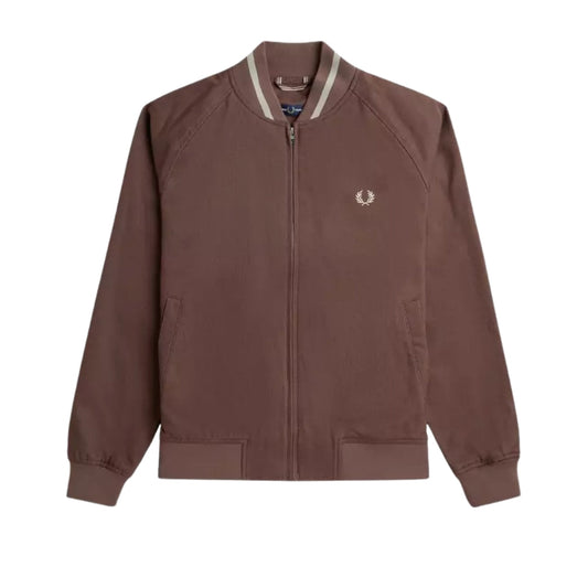 Fred Perry J7834 U53 Carrington Brick Tennis Bomber Mens S