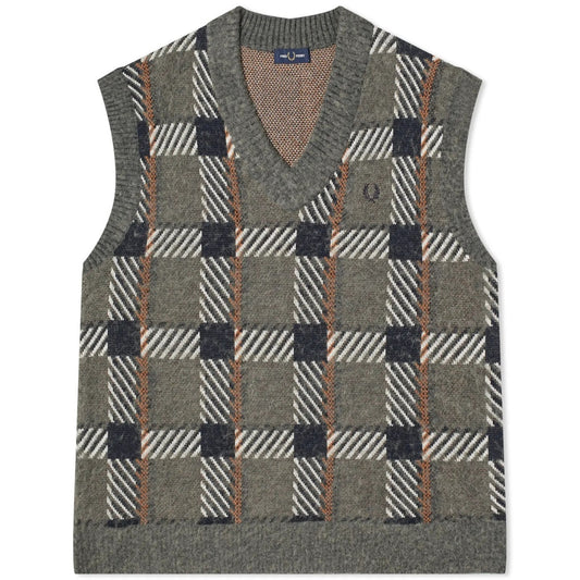 Fred Perry K6530 638 Field Green Tank  Mens M