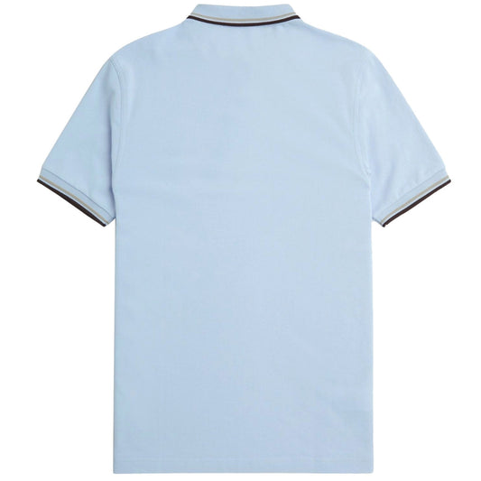 Fred Perry M3600 V02 Light Blue Polo Shirt Mens XS