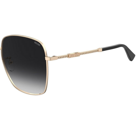 Moschino Branded Arms Gold Sunglasses MOS133 G 000 90