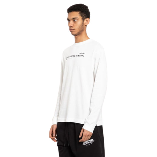 Off-White Spiral Opp Skate L/S Tee XL