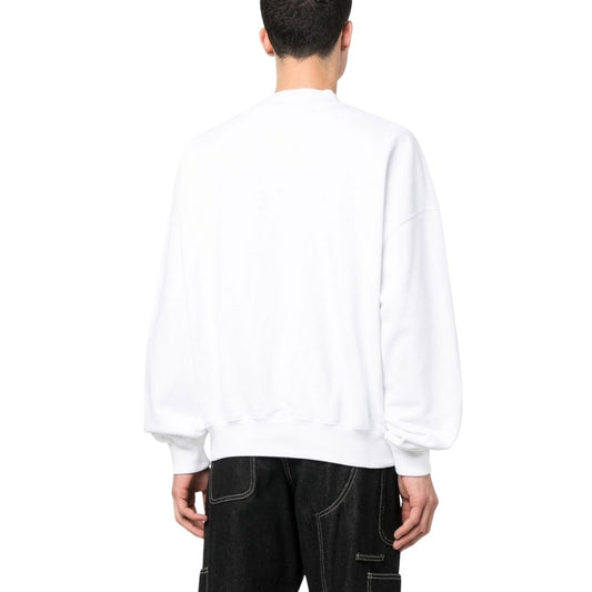 Off-White Spiral Opposite Boxy Crewneck White M
