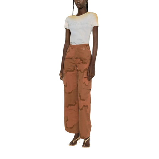 Off-White Laundry Ribbed Basic Tee IT36