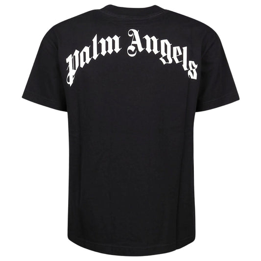 Palm Angels Split Shark Logo Black T-Shirt S