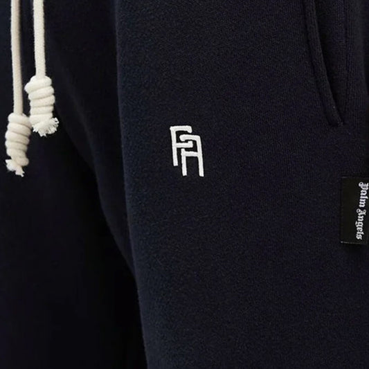 Palm Angels Pa Slim Sweatpants Navy S