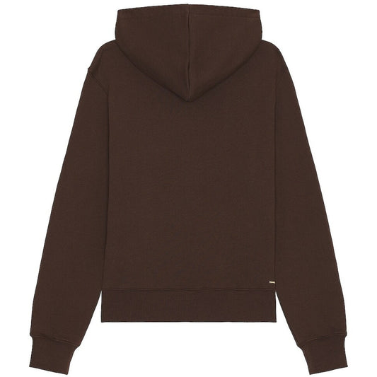 Amiri Ma Bar Logo Brown Hoodie XS