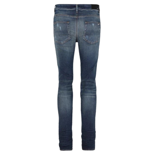Amiri Slim Fit Slash Deep Classic Blue Denim Jeans W30 L32 / 32L