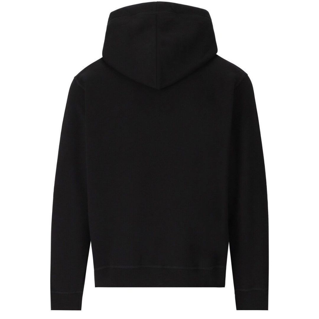 Dsquared2 Studded Icon Logo Black Hoodie S