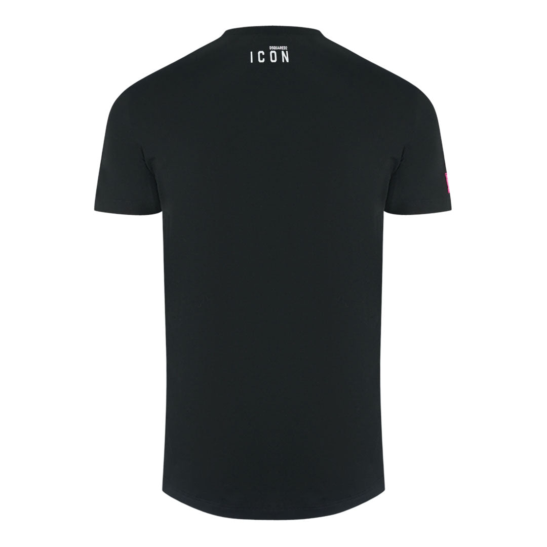 Dsquared2 Icon Back Logo Black Underwear T Shirt