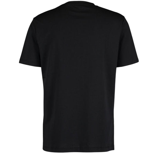 Kenzo Paris Flower Logo Black T Shirt
