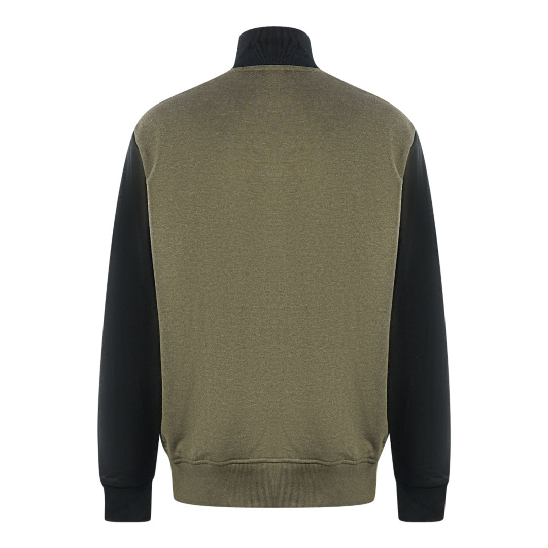 Lyle & Scott Large Golden Eagle Chest Logo Green Zip Up Jumper ML1728V W814