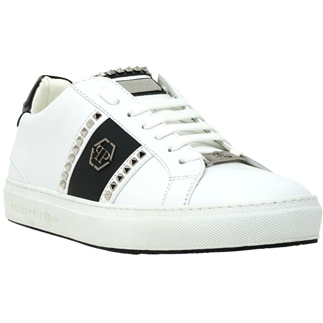 Philipp Plein Msc1482 0102 Brooks White Sneakers 1