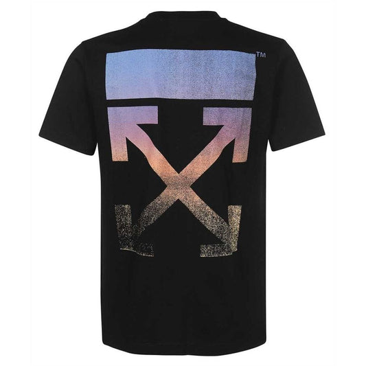 Off-White Degrade Multi Colour Arrow Black T-Shirt OMAA027F21JER005 1084