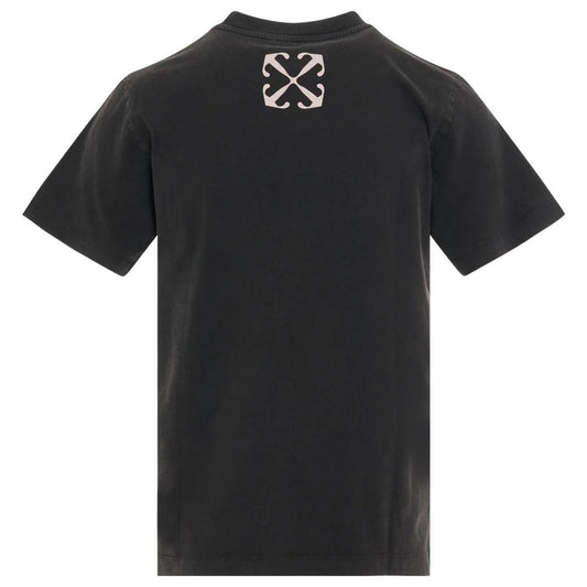 Off White St Matthew Slim Black T Shirt