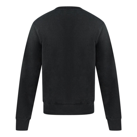 Off White Off White Logo Black Oversized Sweatshirt OMBA025E19D25019 1001