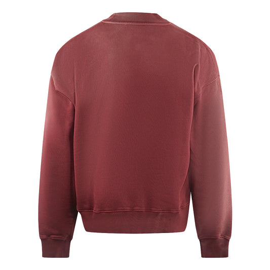 Off White Laundry Skate Fit Red Sweatshirt