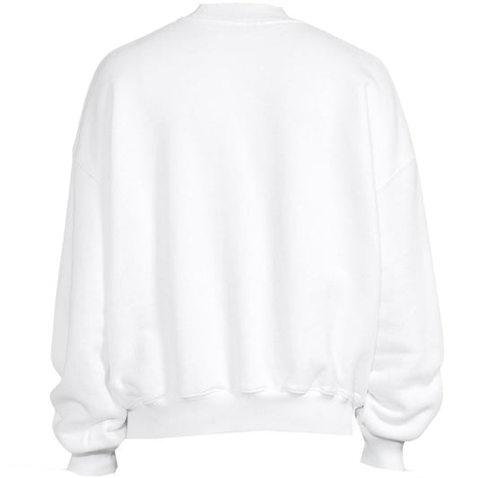 Off White Blurr Book Over White Oversized Sweatshirt