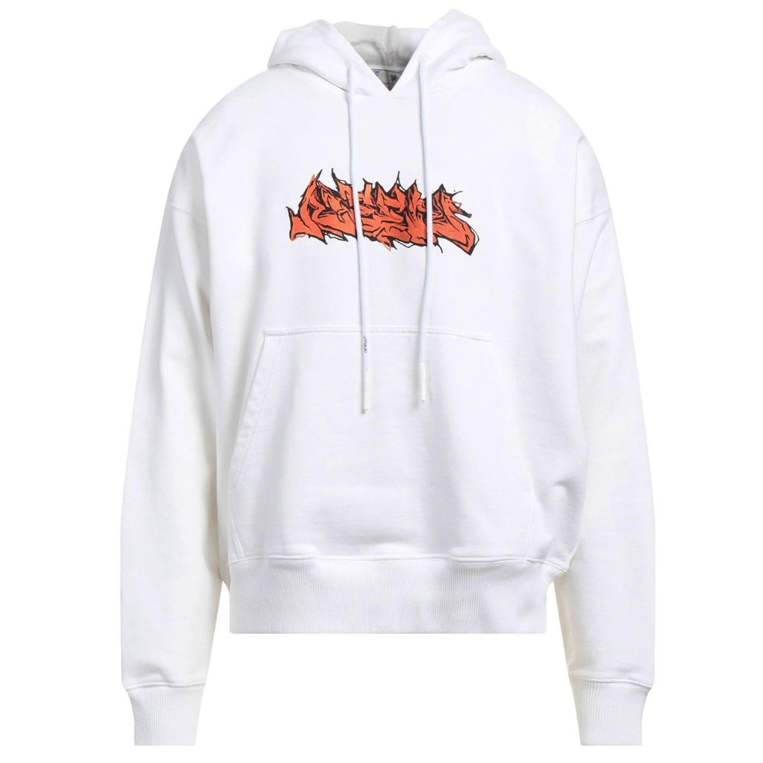 Off White Graffiti Skate White Hoodie