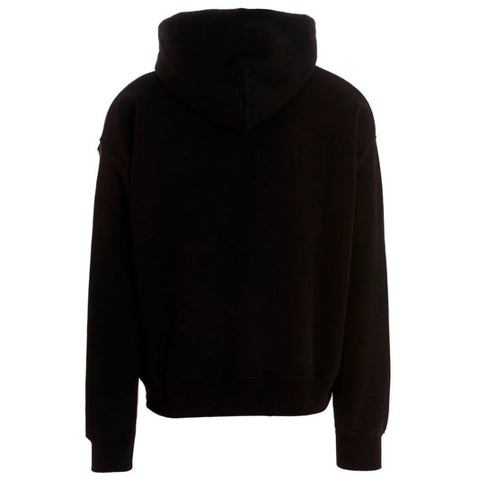 Off White Chunky Logo Slim Fit Black Hoodie