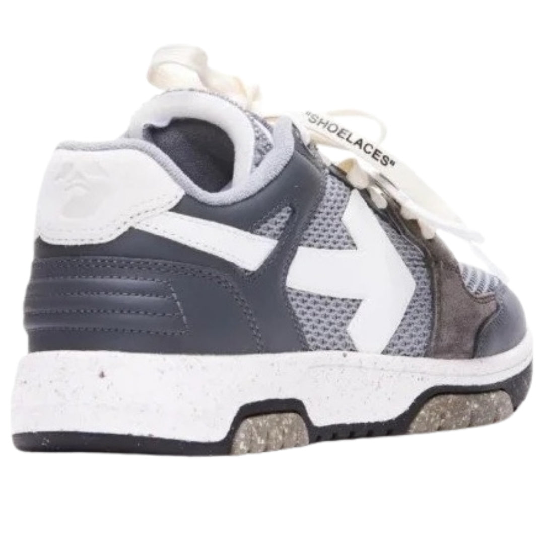 Off White Out Of Office Slim Dark Grey Sneakers