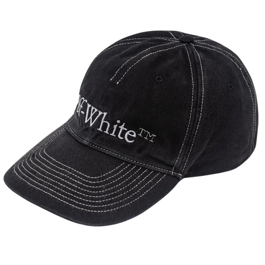 Off White Bookish Ow Black Baseball Cap