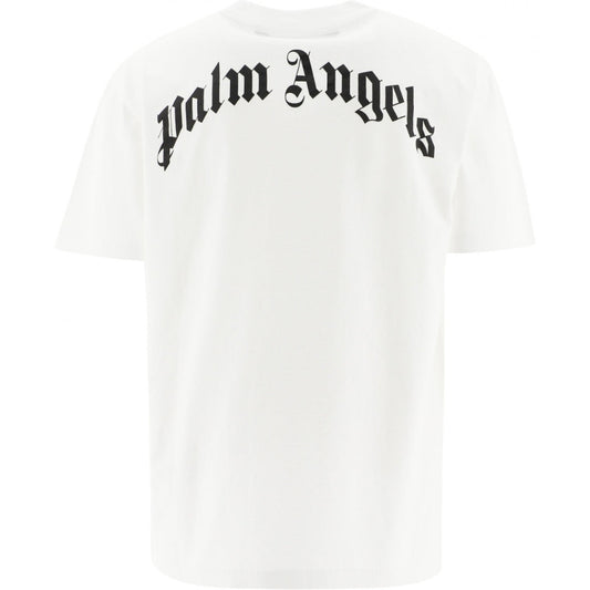 Palm Angels Kill The Bear Oversize White T Shirt