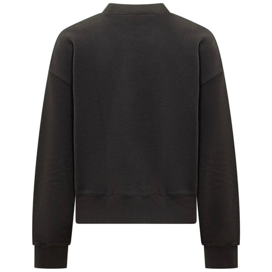 Palm Angels All Roads Roads Lead To Palm Angels Black Sweatshirt