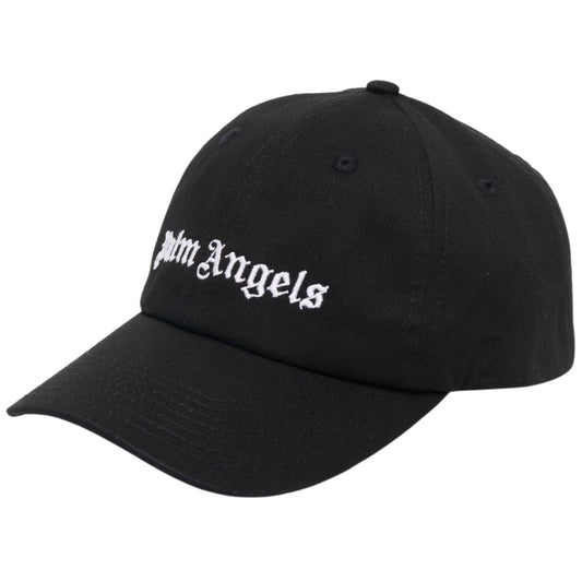 Palm Angels Logo Black Cap PMLB003C99FAB0011001
