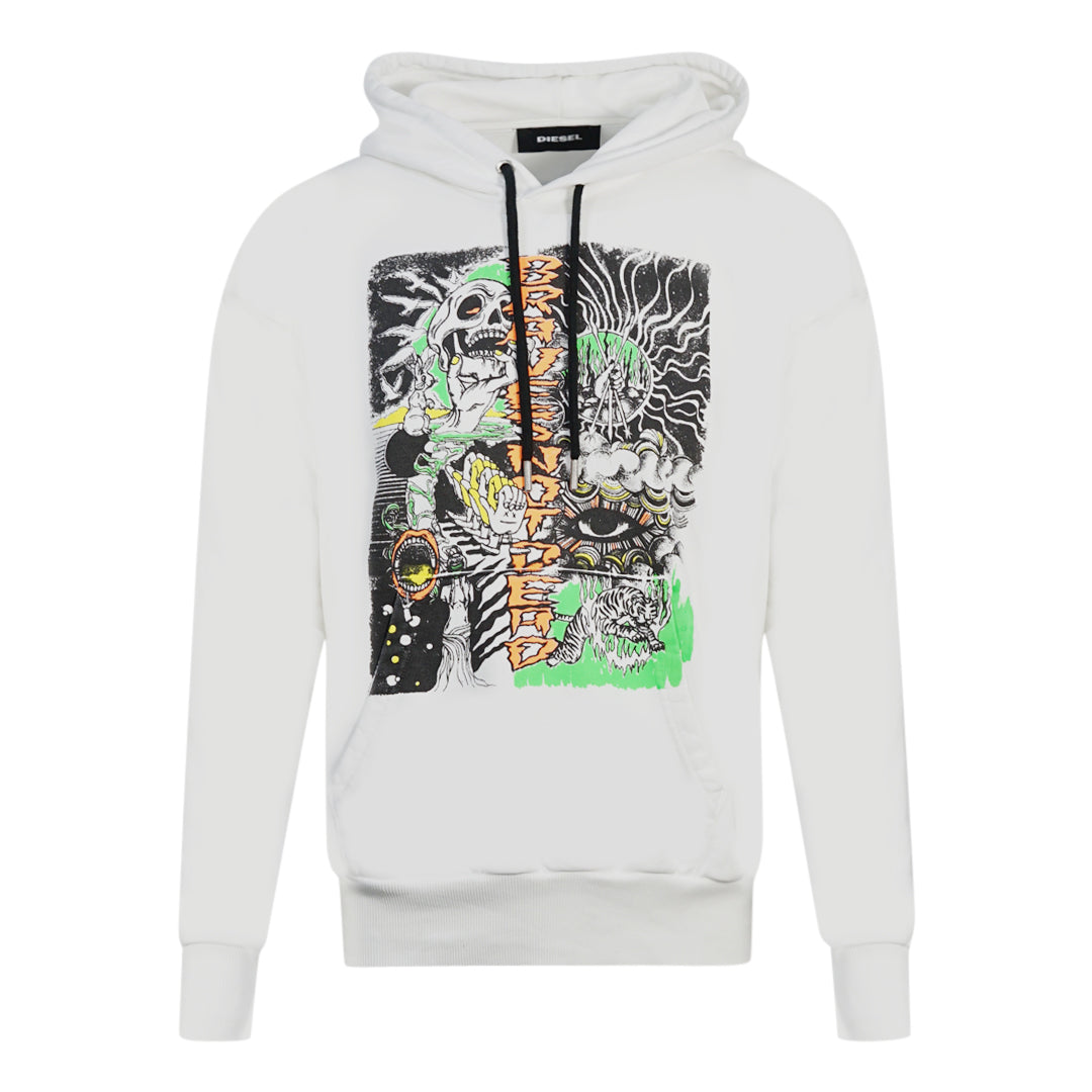 Diesel S Alby D1 Black Hoodie 1
