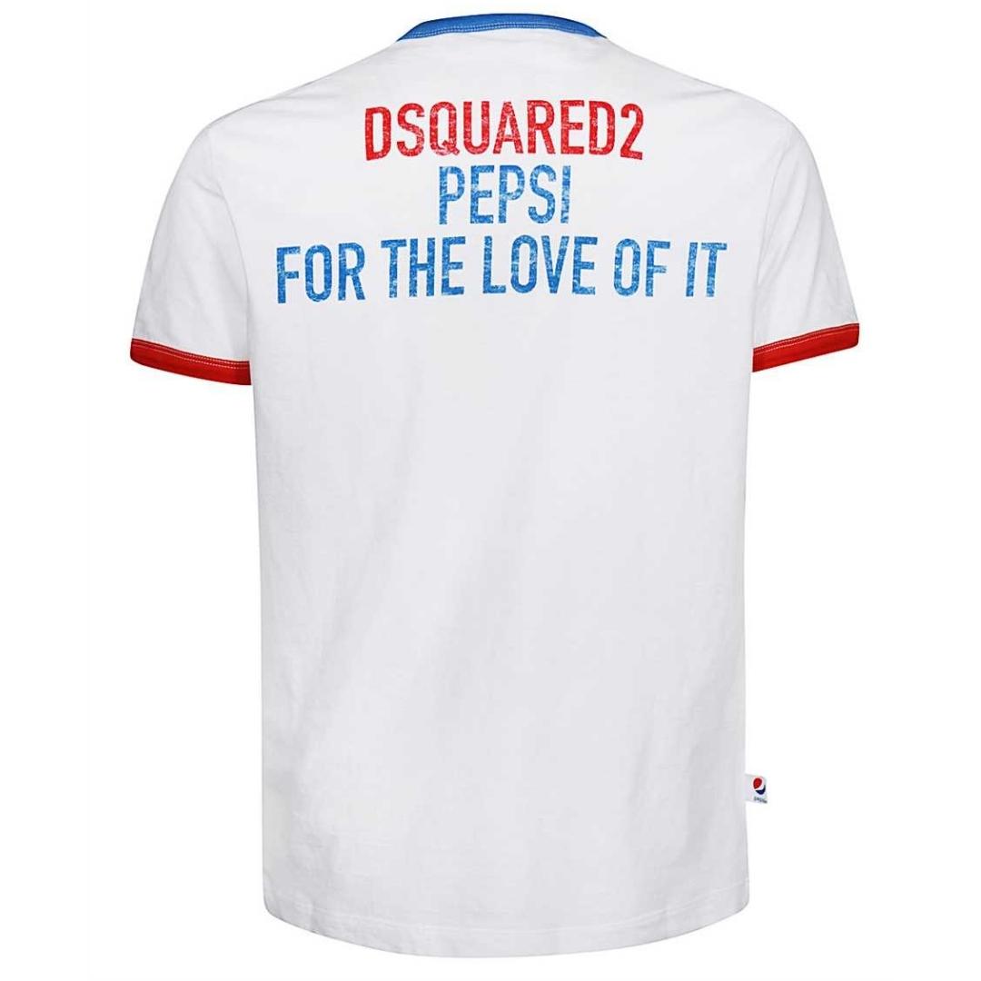 Dsquared2 X Pepsi For The Love Of It White T Shirt