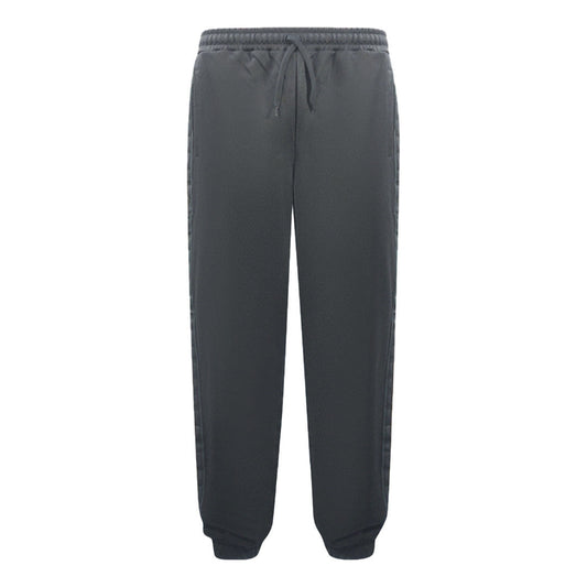 Fred Perry St4177 102 Tonal Tape Black Sweat Pants
