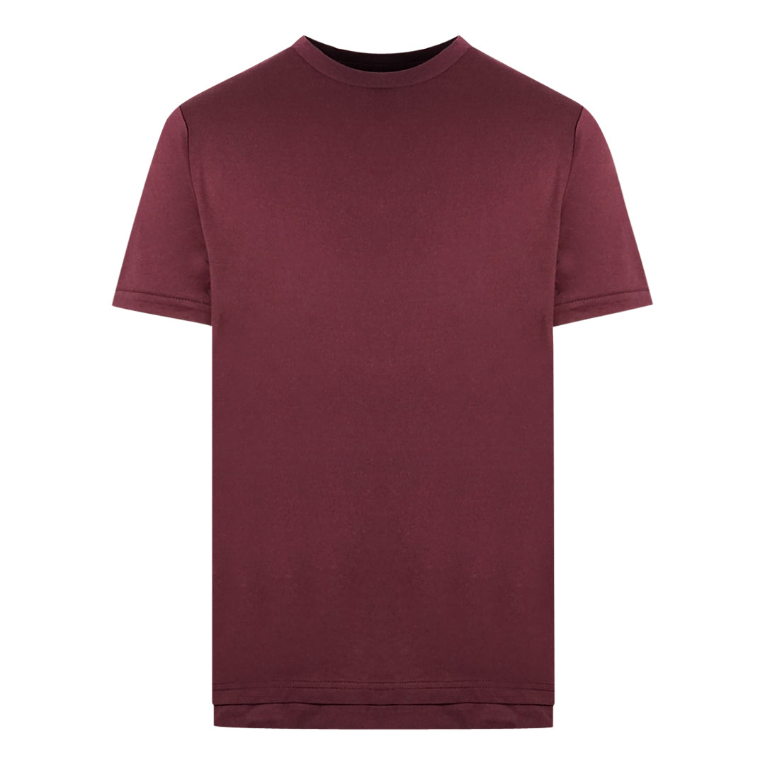 Diesel T Diamantik New Burgundy T Shirt