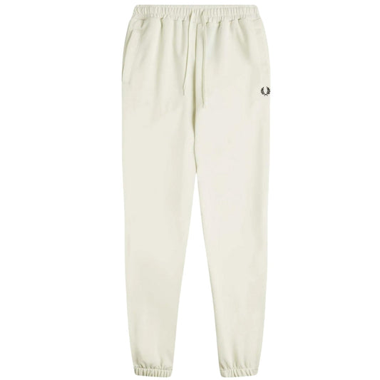 Fred Perry Panelled Cream Track Pants