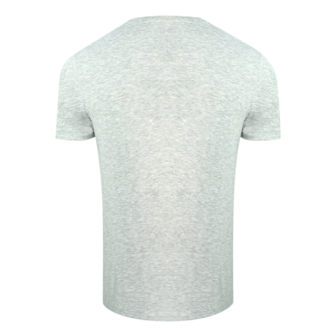 Philipp Plein Skull And Crossbones Logo Grey Underwear T Shirt