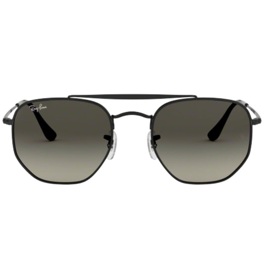 Ray-Ban Marshal Grey Gradient Lens Black Sunglasses 0RB3648 002 71
