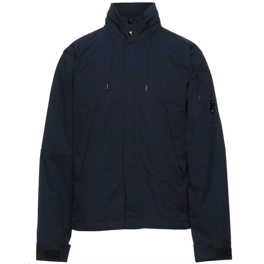 C P Company Pro Tek Lens Navy Blue Jacket 10CMOW017A 004117A 888
